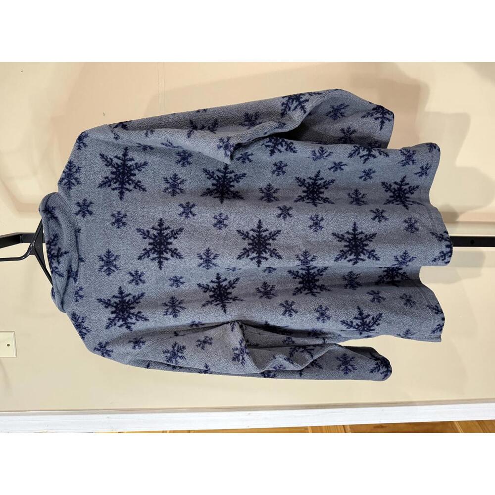 90s Basic Editions Medium Women's Grey Fleece Jac… - image 7